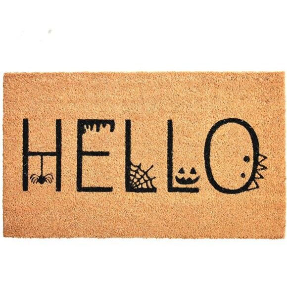 Spooky Hello Doormat - Picture 1 of 5